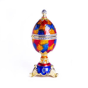 Colorful Music Playing Faberge Egg