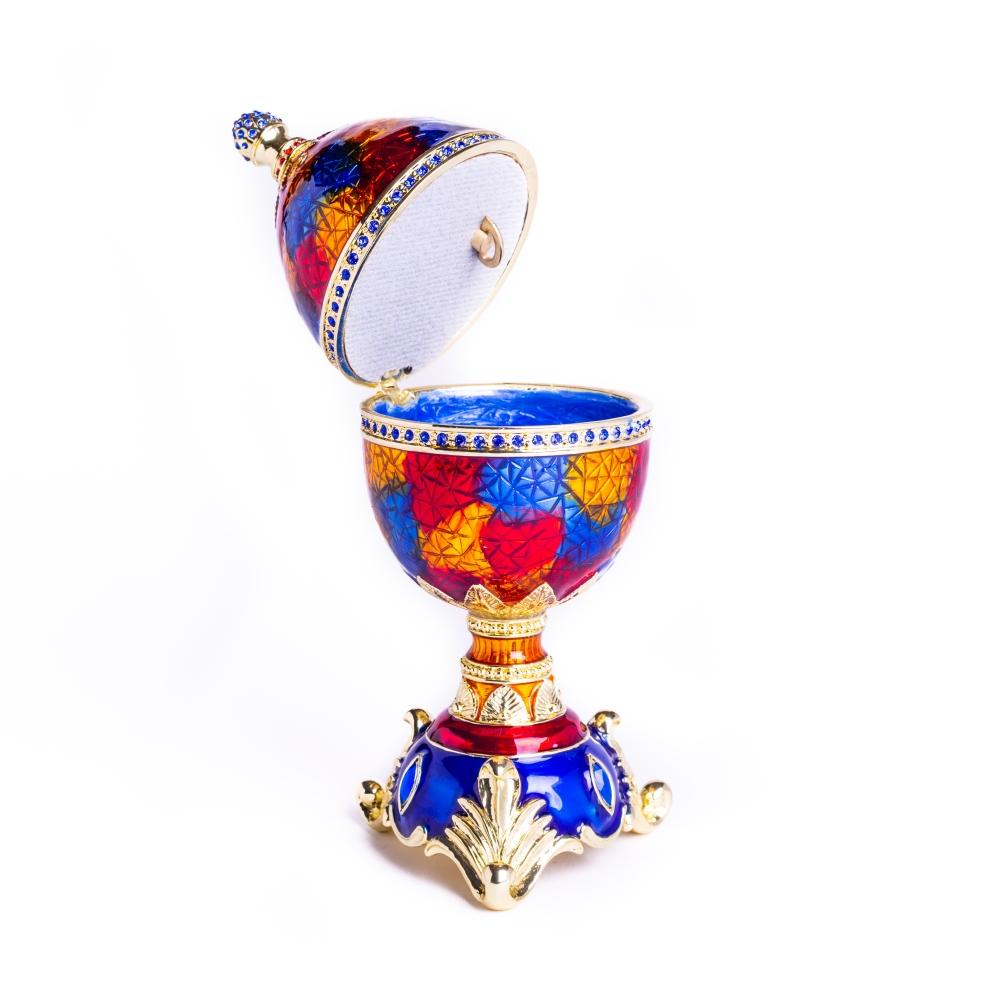 Colorful Music Playing Faberge Egg