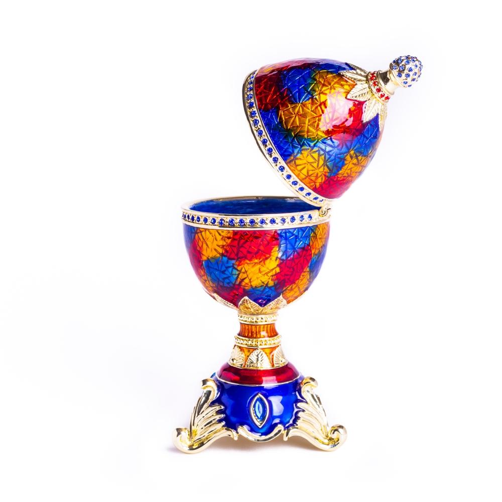 Colorful Music Playing Faberge Egg