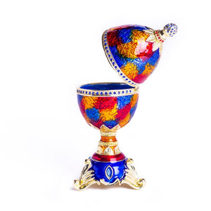 Colorful Music Playing Faberge Egg