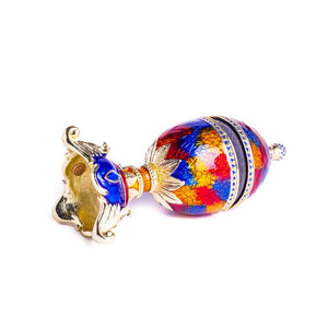 Colorful Music Playing Faberge Egg