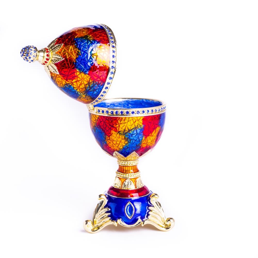 Colorful Music Playing Faberge Egg