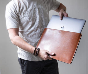 Leather Laptop Sleeve