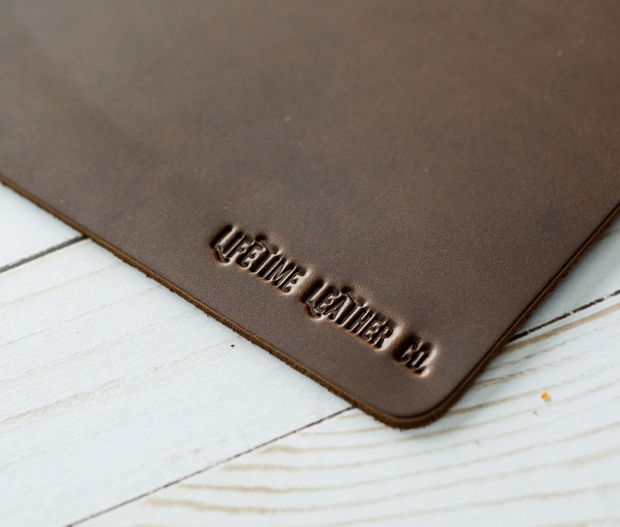 Leather Mouse Pad - Buck Brown or Brown