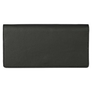 Cactus Leather Slim Wallet - Black