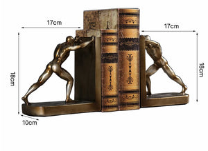 Strong Small Man Bookends