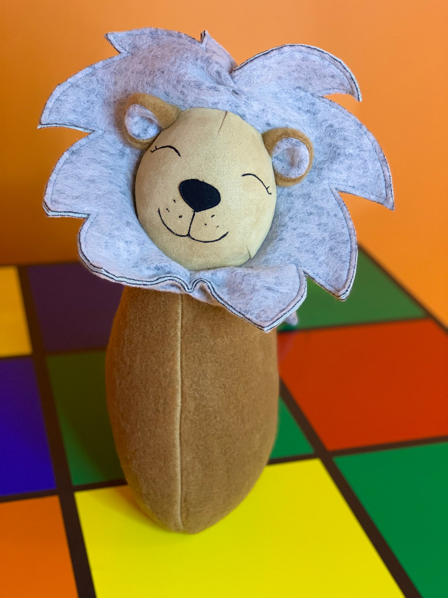 Soft toy-pillow "Lion"