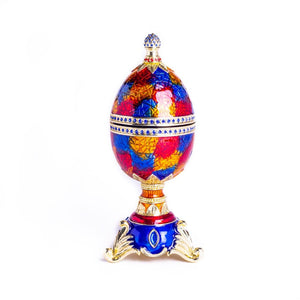 Colorful Music Playing Faberge Egg